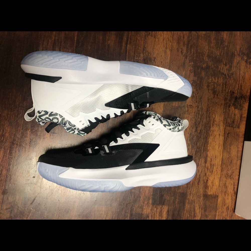 Nike Air Jordan Zion Williamson 1 Black/White Oreo All NEW - Picture 9 of 12
